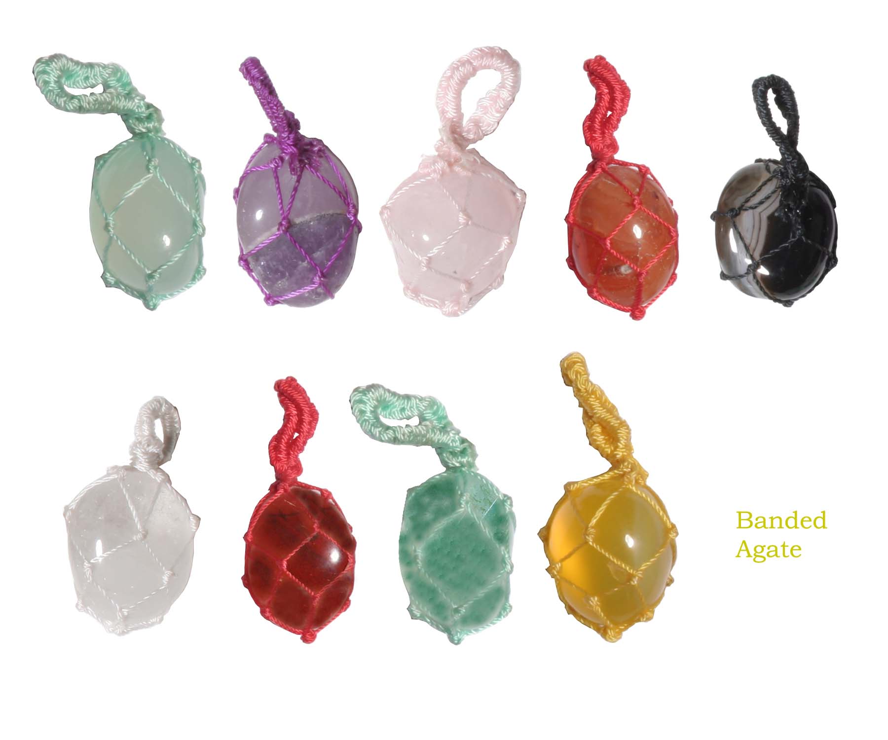 2139 – Asst. Tumble Pendant with Cage