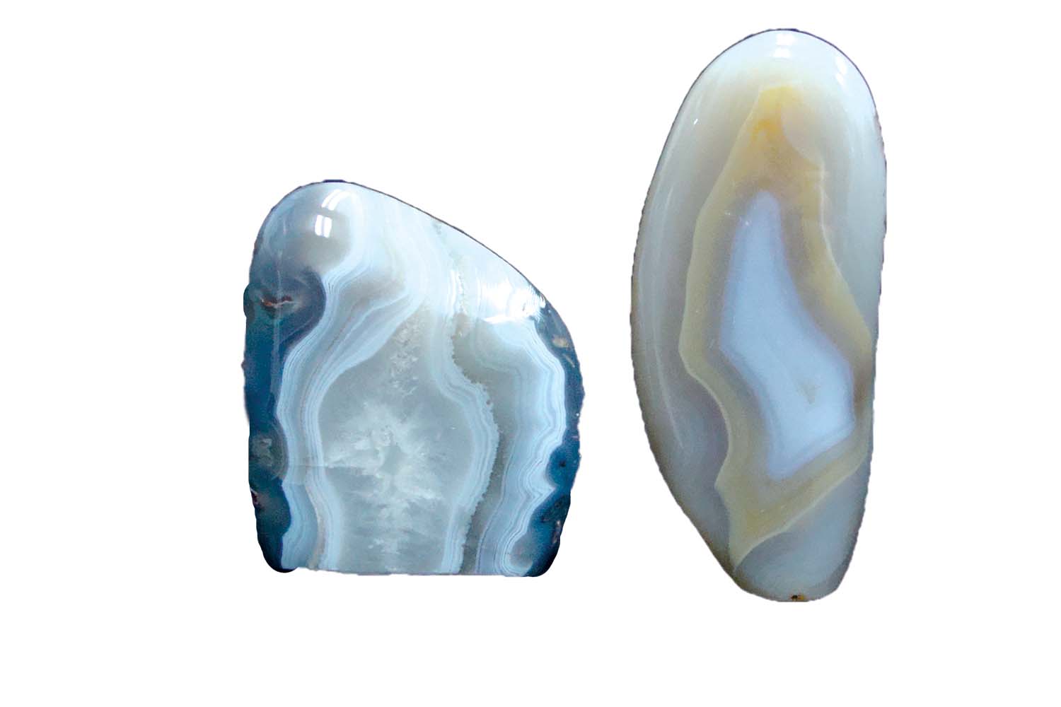 Agate Banded Free Form