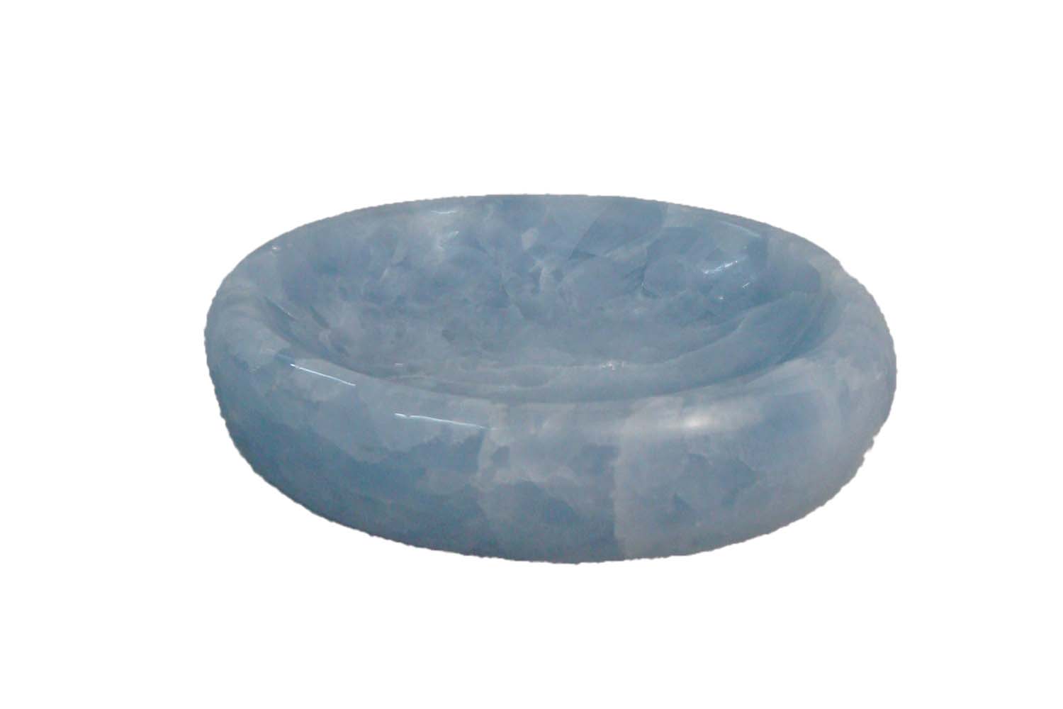 Blue Calcite Dish 1