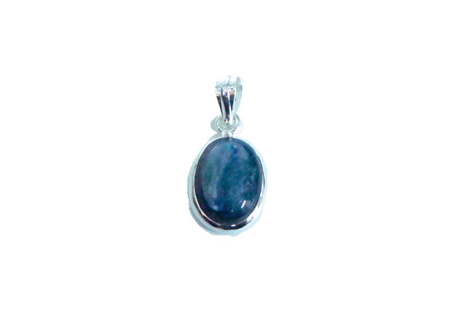 Blue Kyanite Sterling Pendant