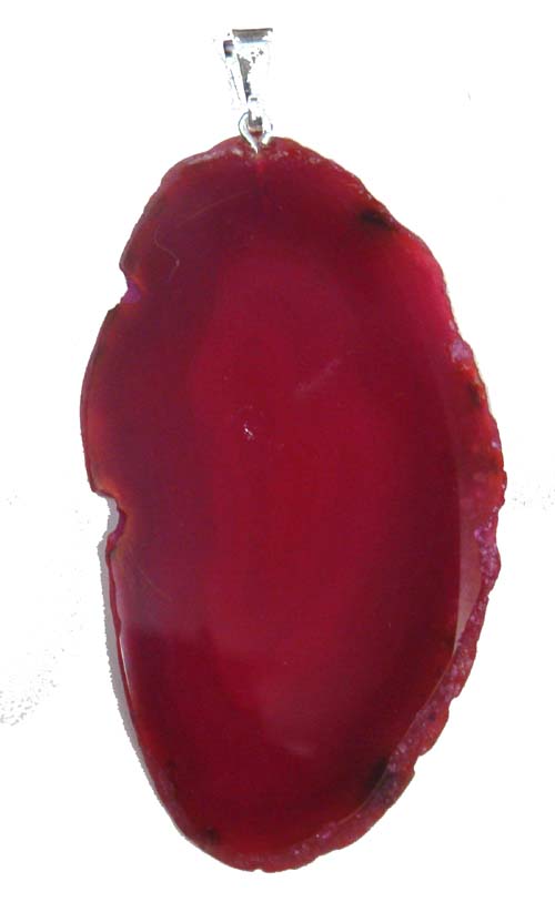 dyed agate pendant3