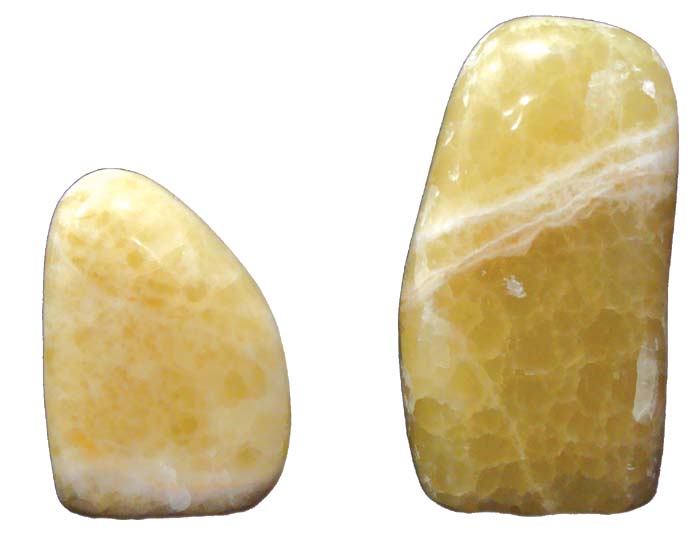 lemon calcite free form