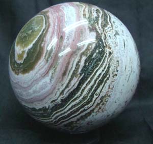 obicular jasper sphere