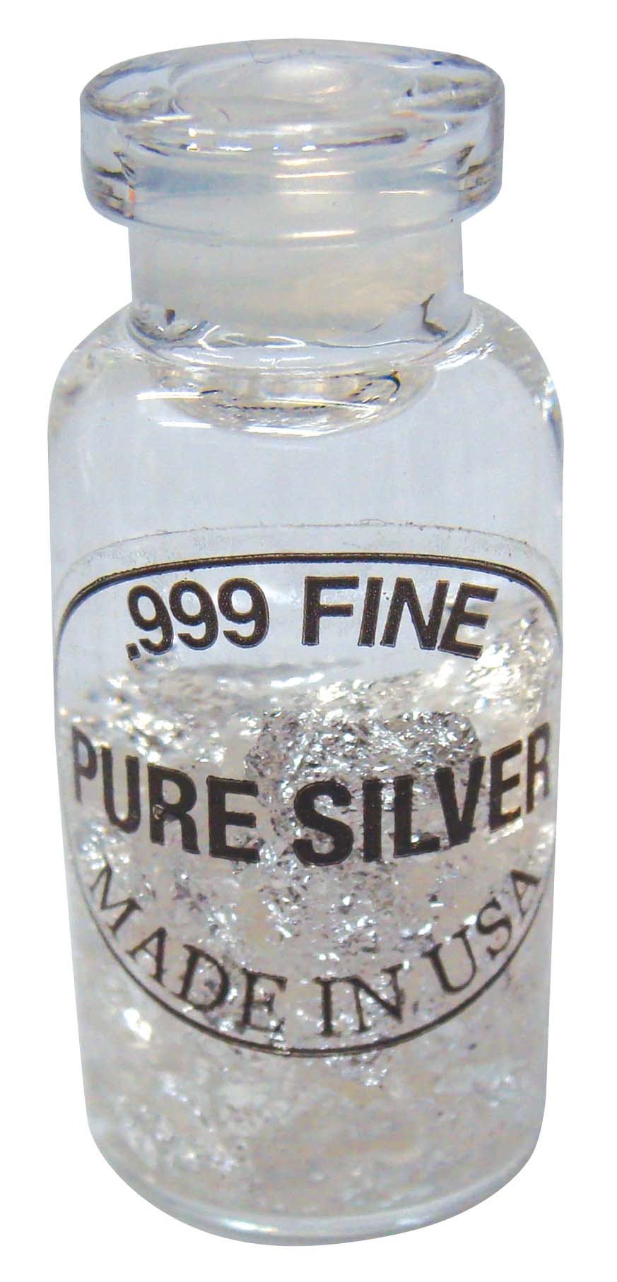 silver bottle