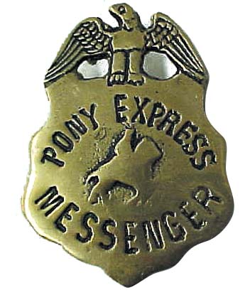 badge pony express