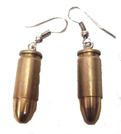 bullet earrings