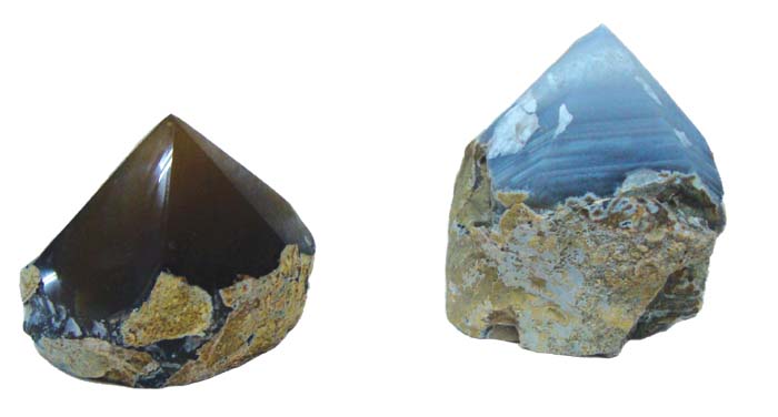 natural agate point 7