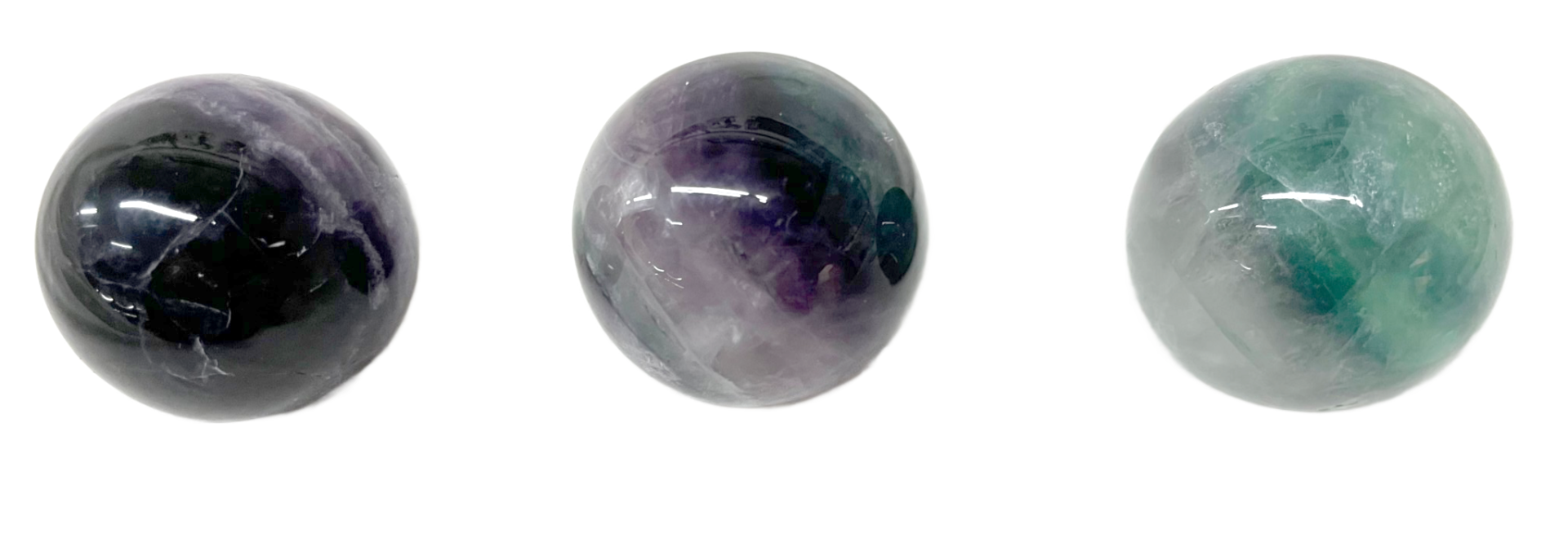 fluorite sphere in box