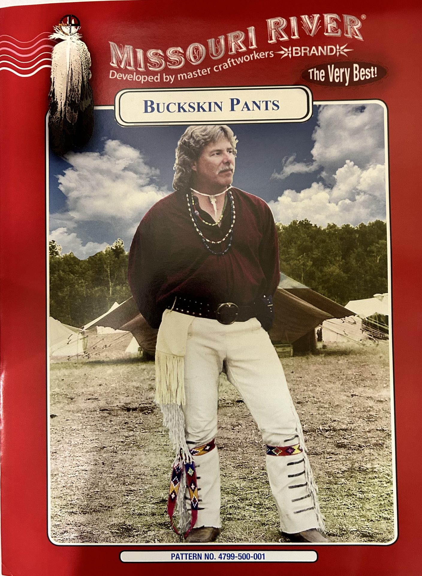 pattern buckskin pants