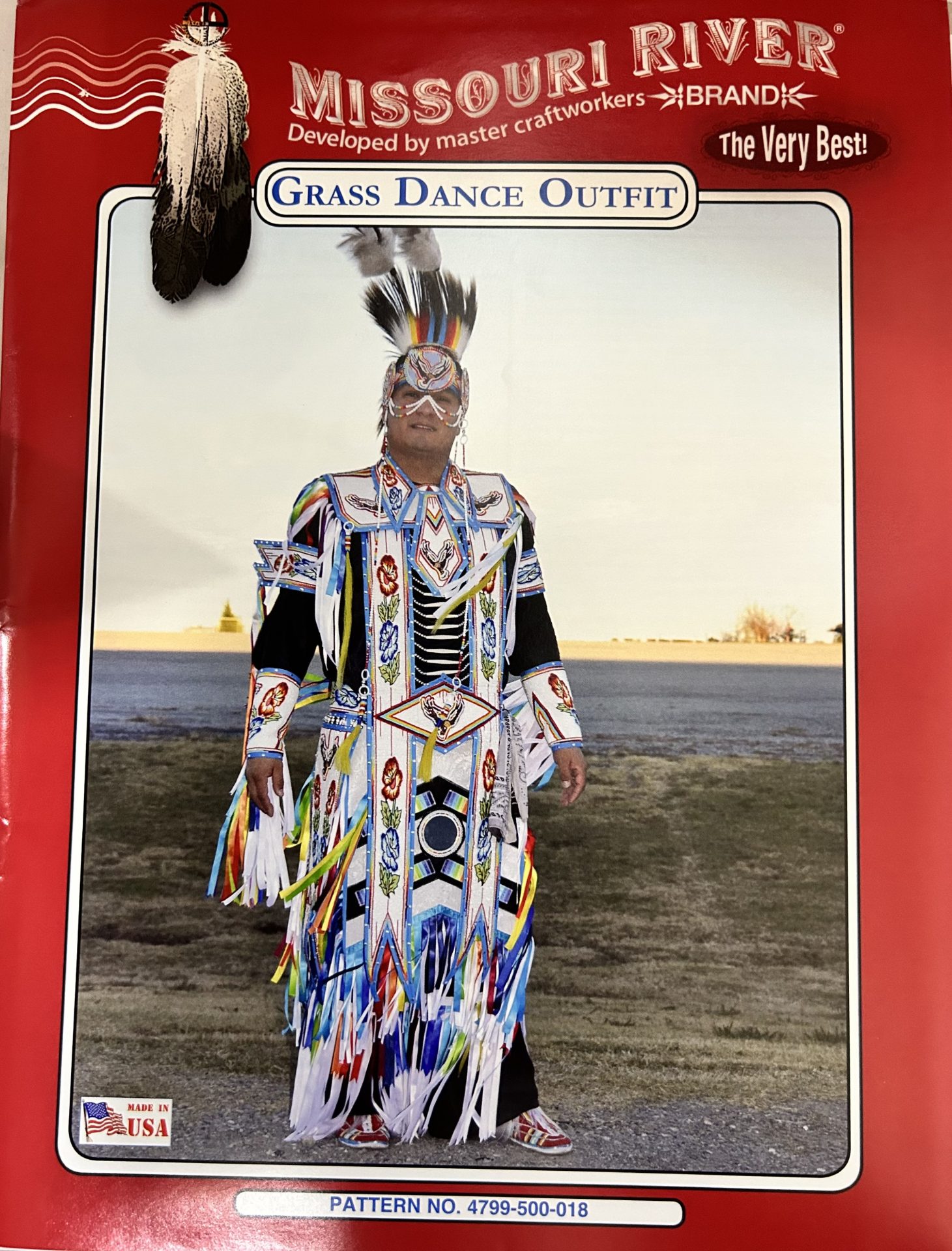 pattern grass dance outfit
