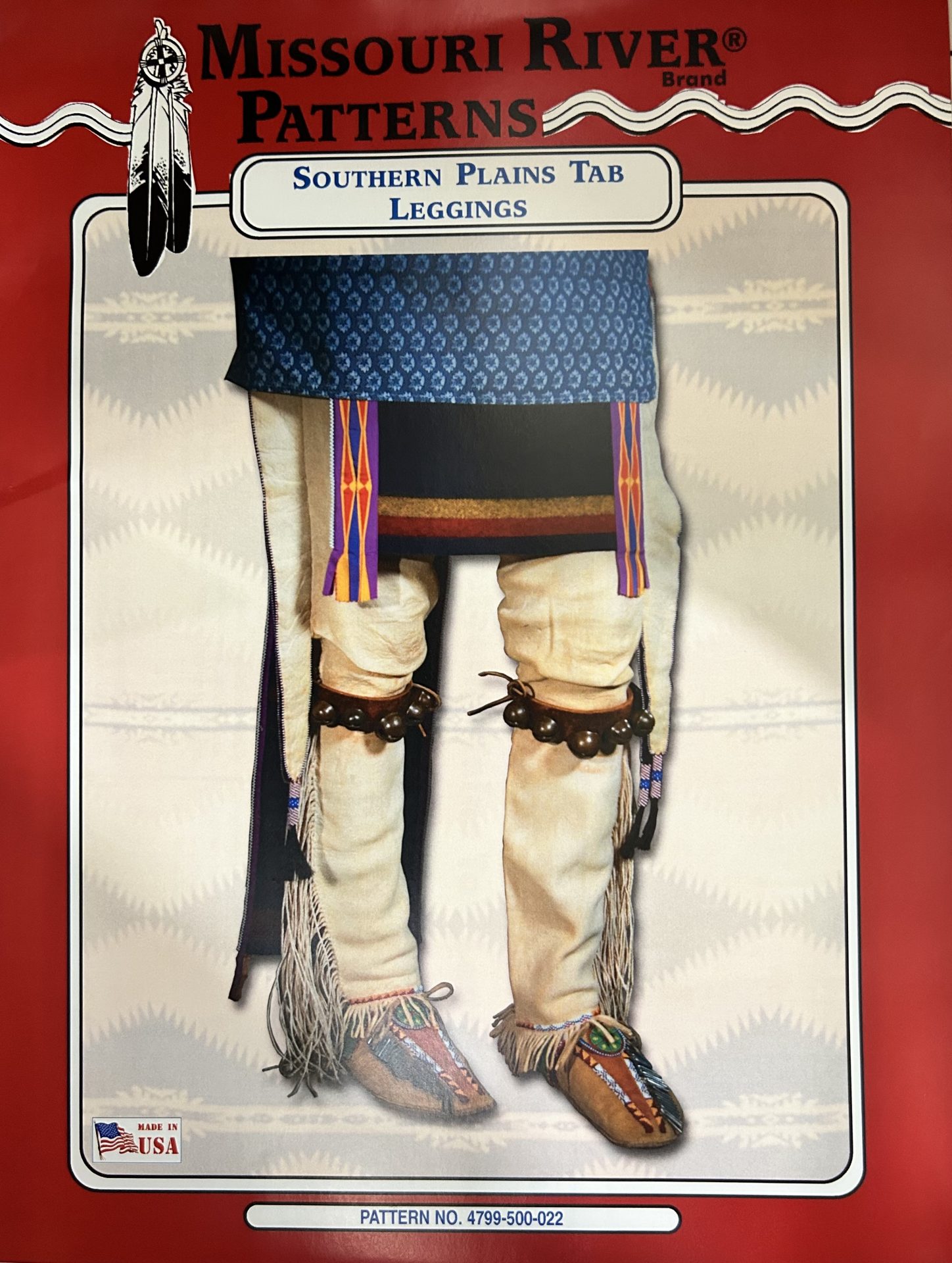 pattern southern plains tab leggings