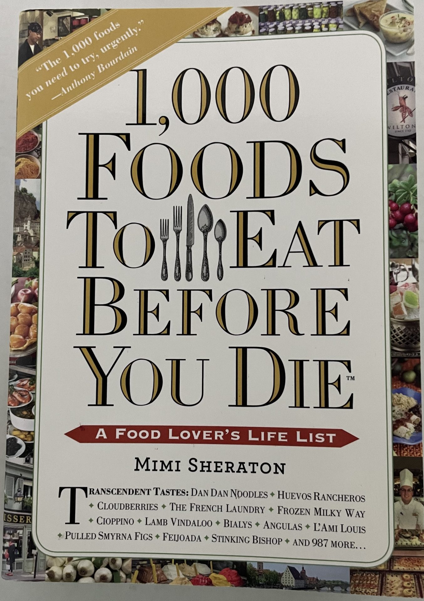 1000 FOODS TO EAT BEFORE YOU DIE FRONT