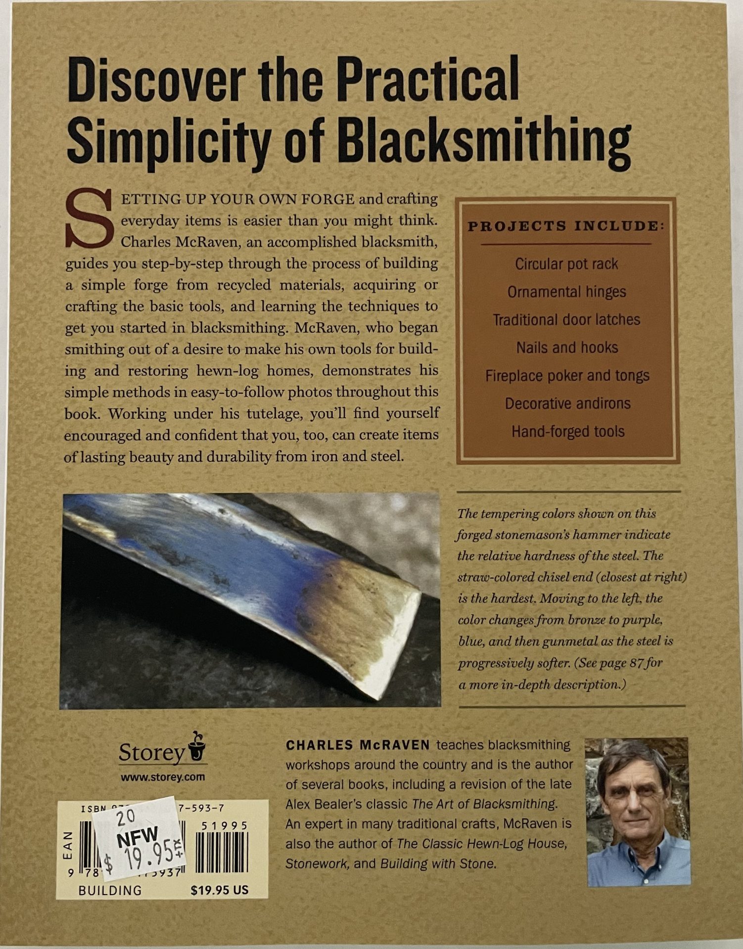 BLACKSMITH CRAFT BACK