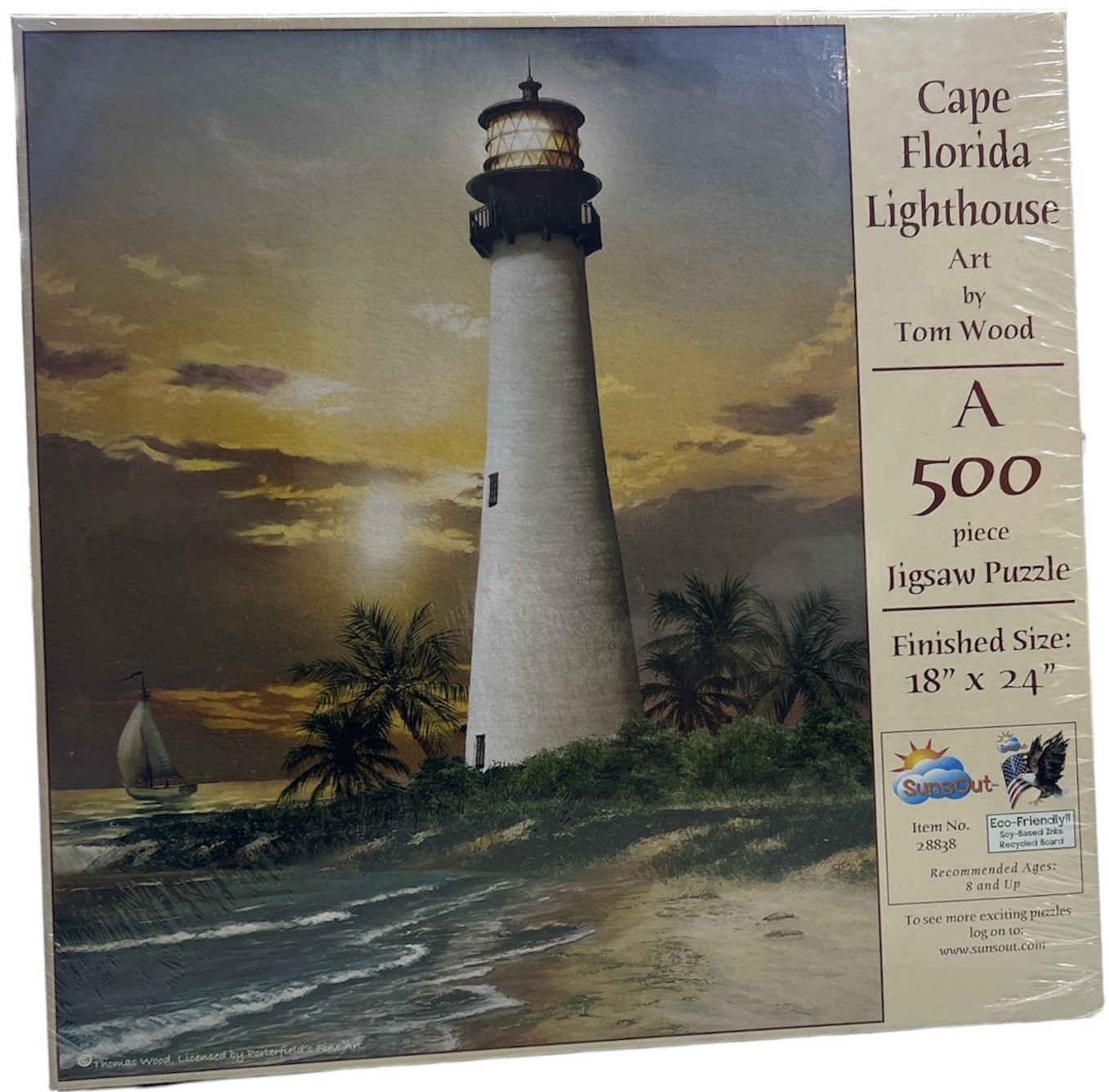 CAPE FLORIDA LIGHTHOUSE 28838