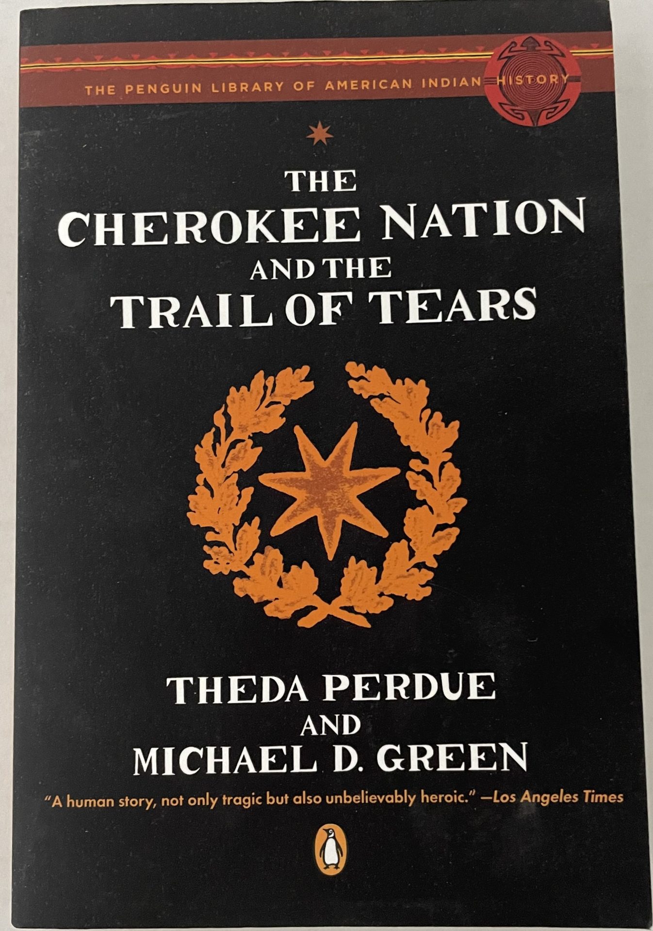 CHEROKEE NATION & TRAIL OF TEARS FRONT