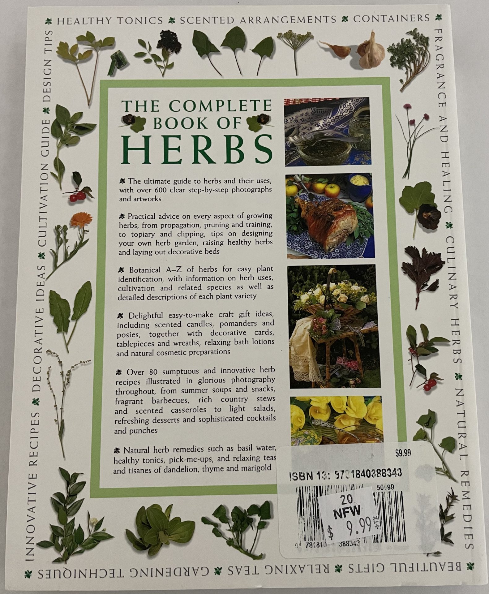 COMPLETE BOOKS OF HERBS BACK