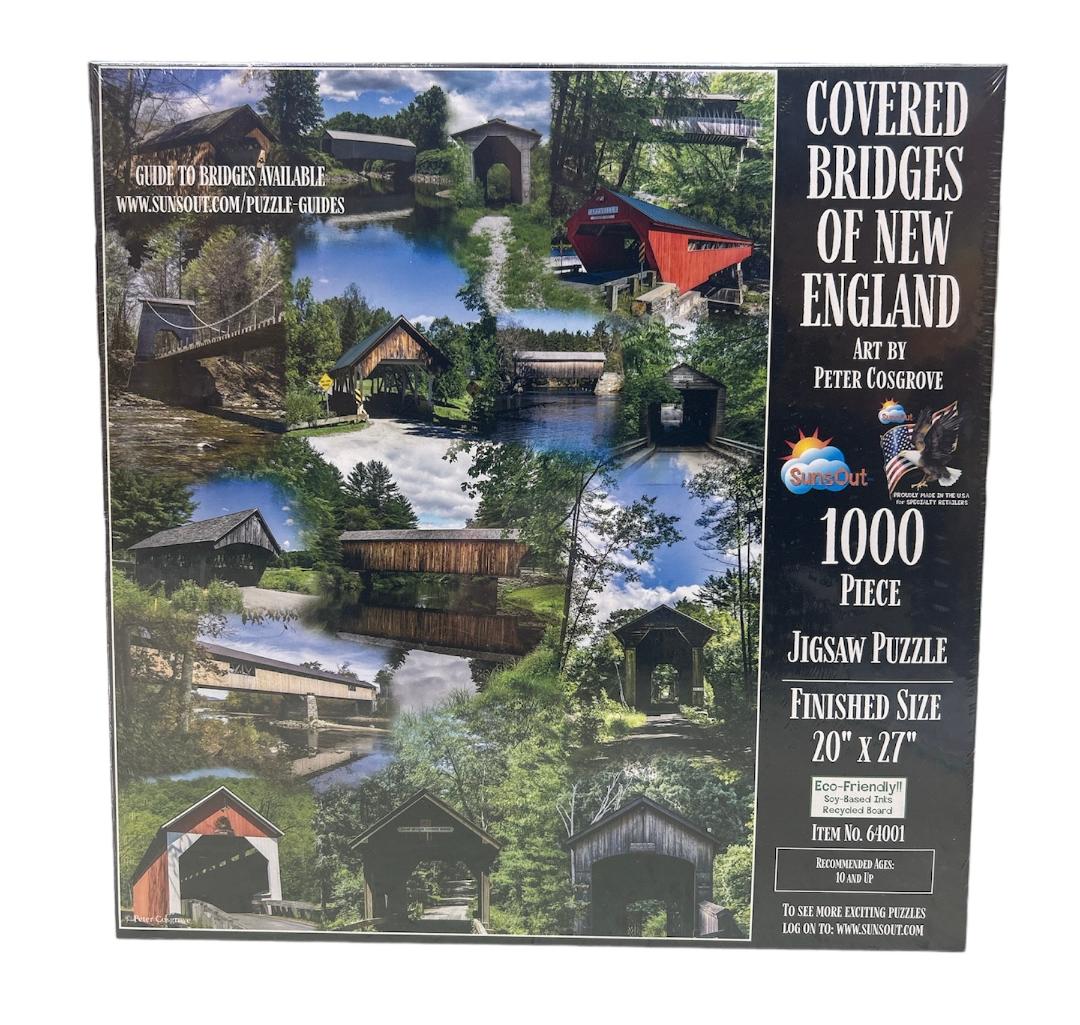 COVERED BRIDGES OF NEW ENGLAND 64001