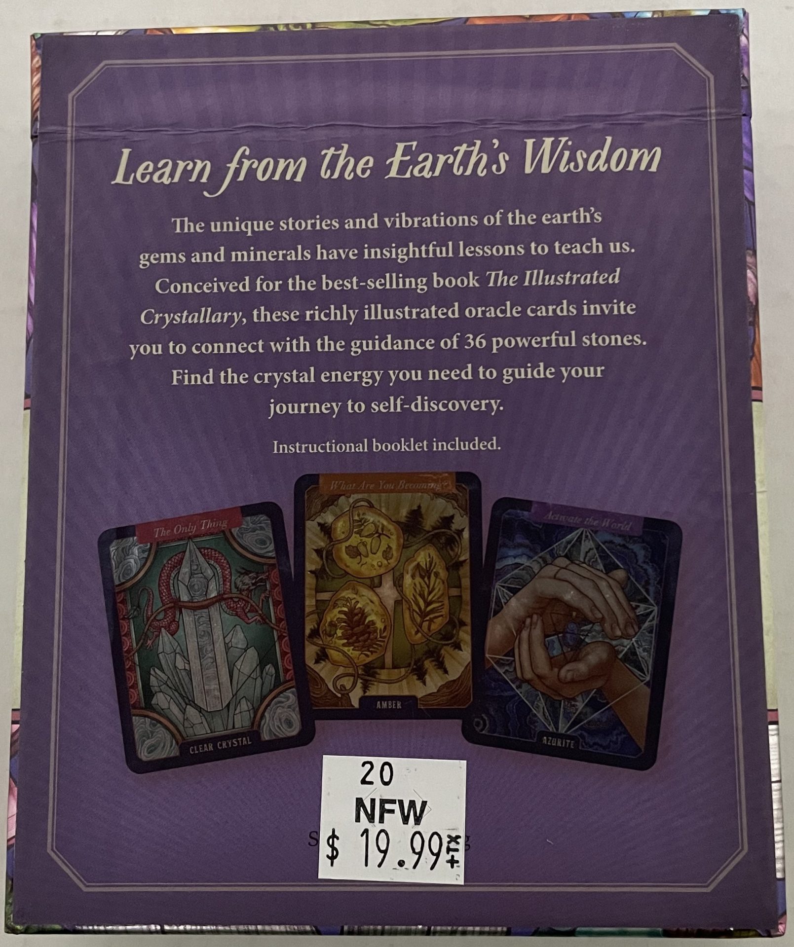 CRYSTALLARY ORACLE CARDS BACK