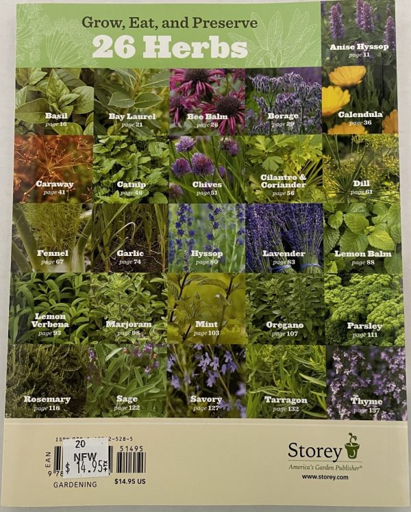 EDIBLE HERBS BACK