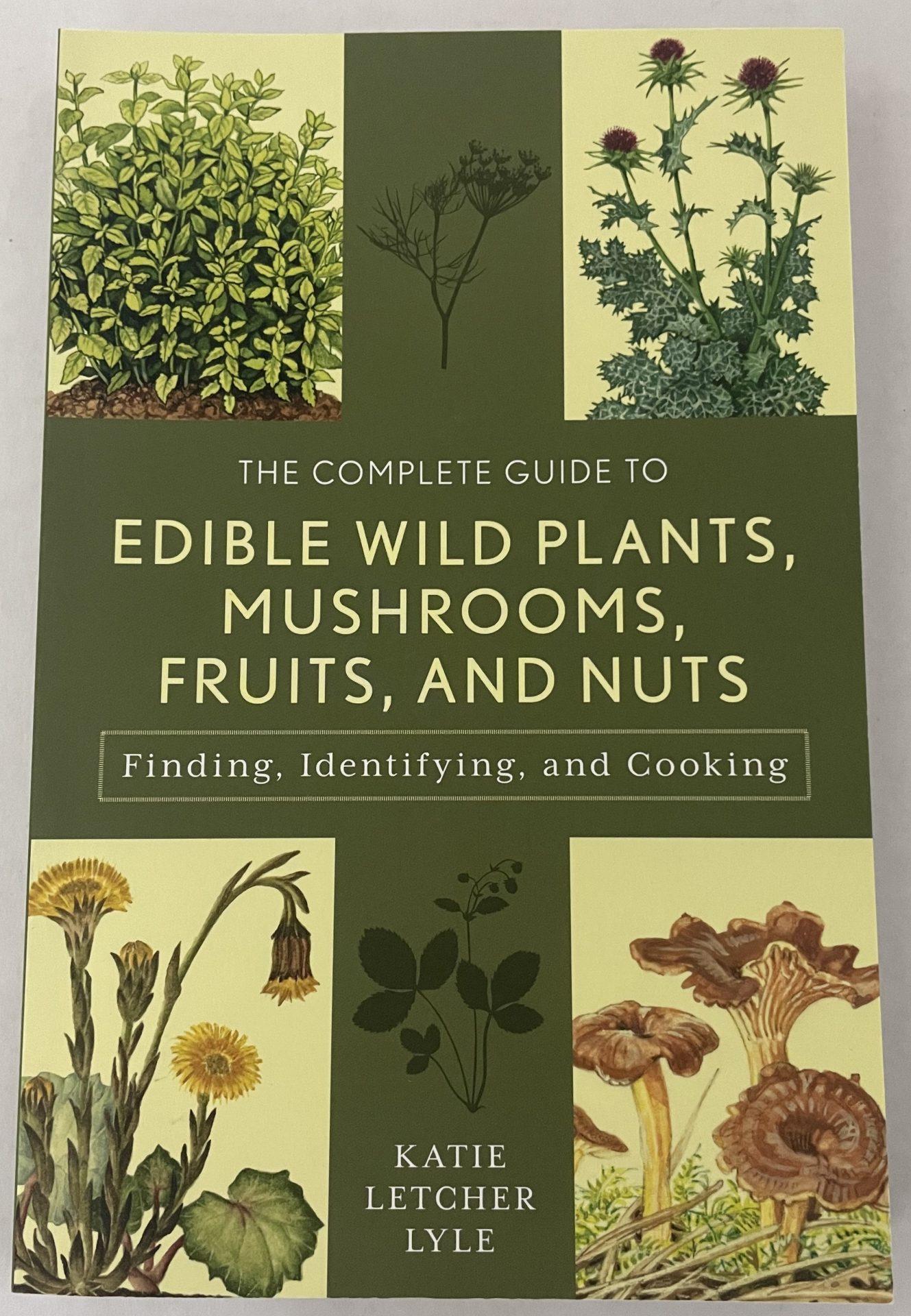 EDIBLE WILD PLANTS, MUSHROOMS, FRUITS & NUT FRONT