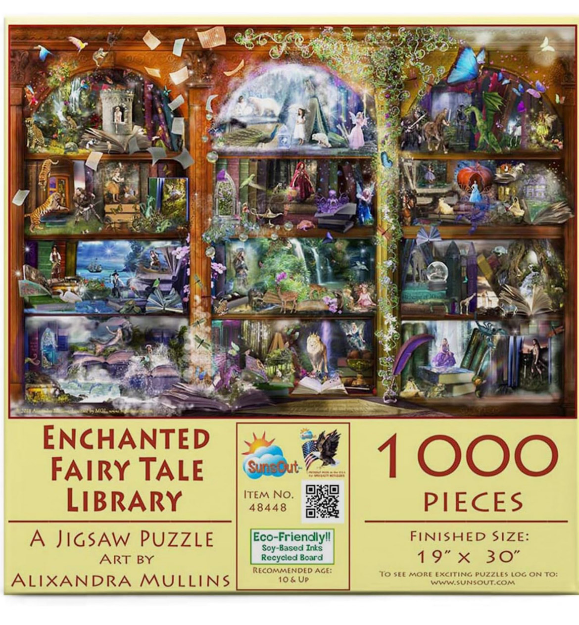 ENCHANTED FAIRY TALE LIBRARY 48448