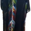 FEATHER OF MANY COLORS SHEER JACKET BACK