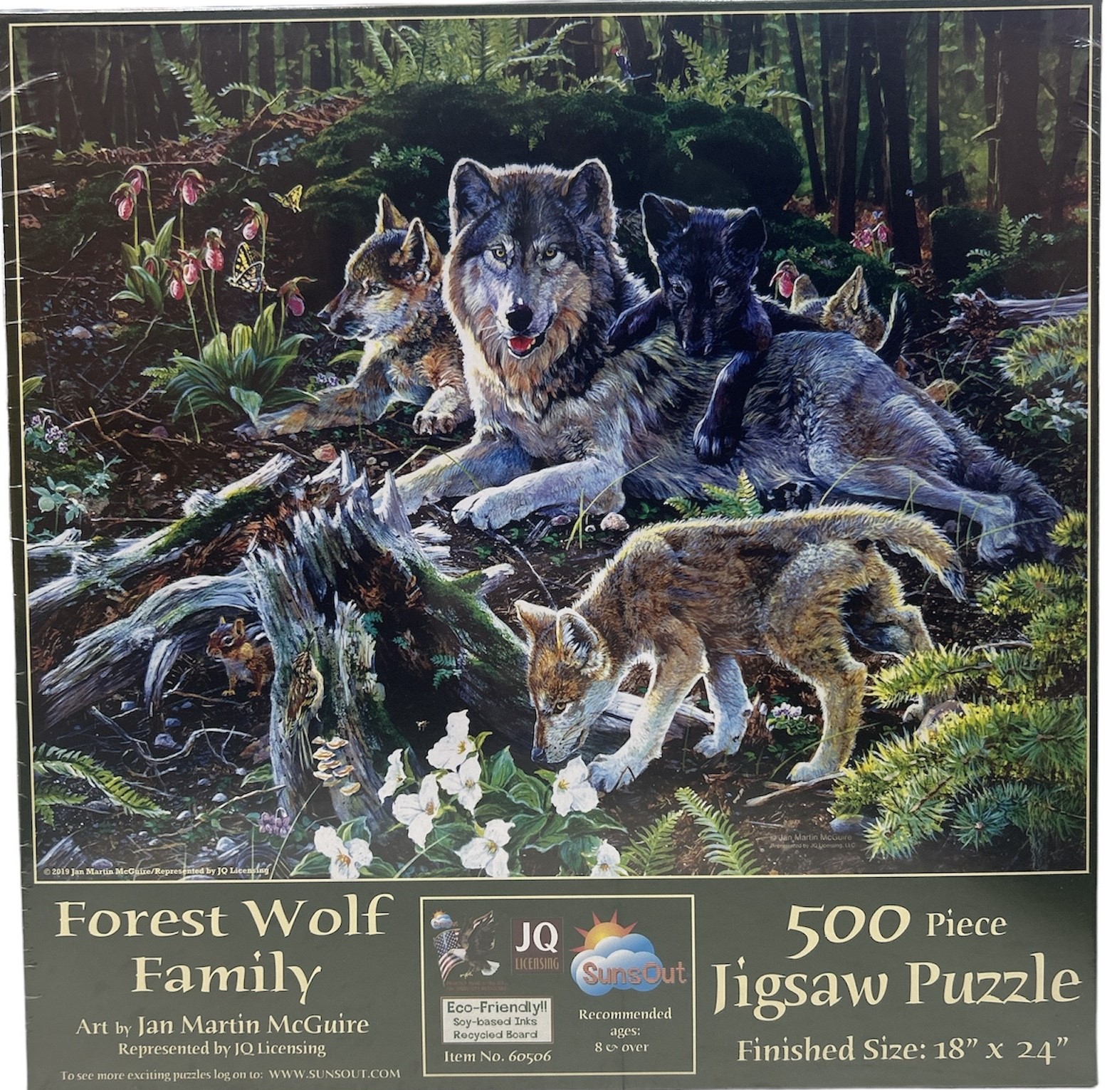 FOREST WOLF FAMILY 60506