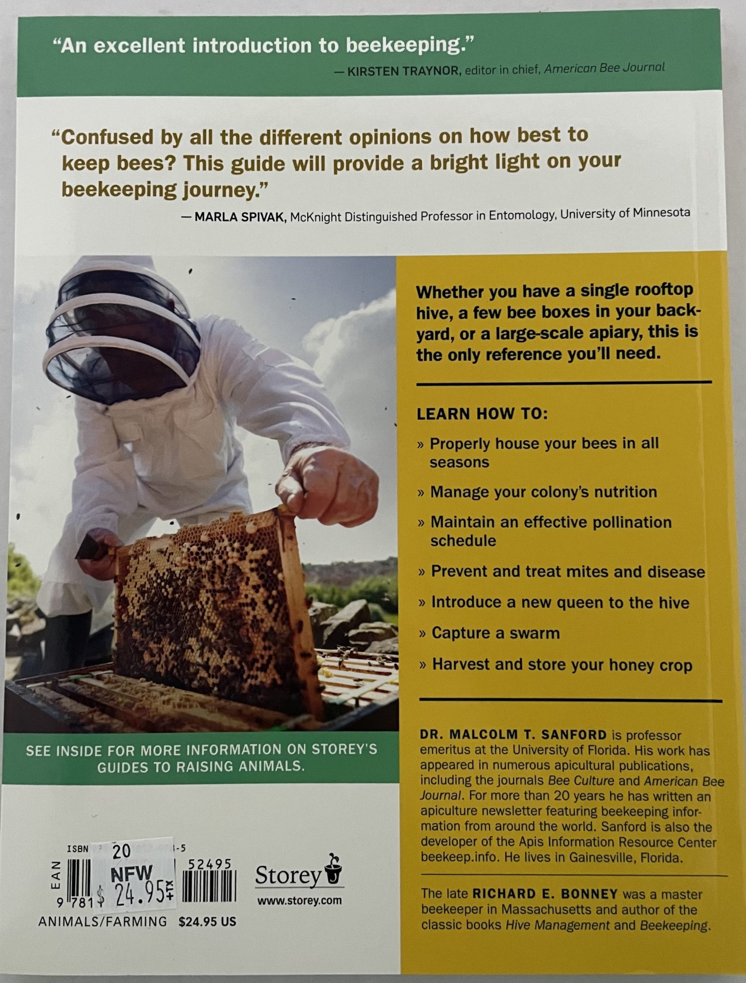 KEEPING HONEYBEES BACK