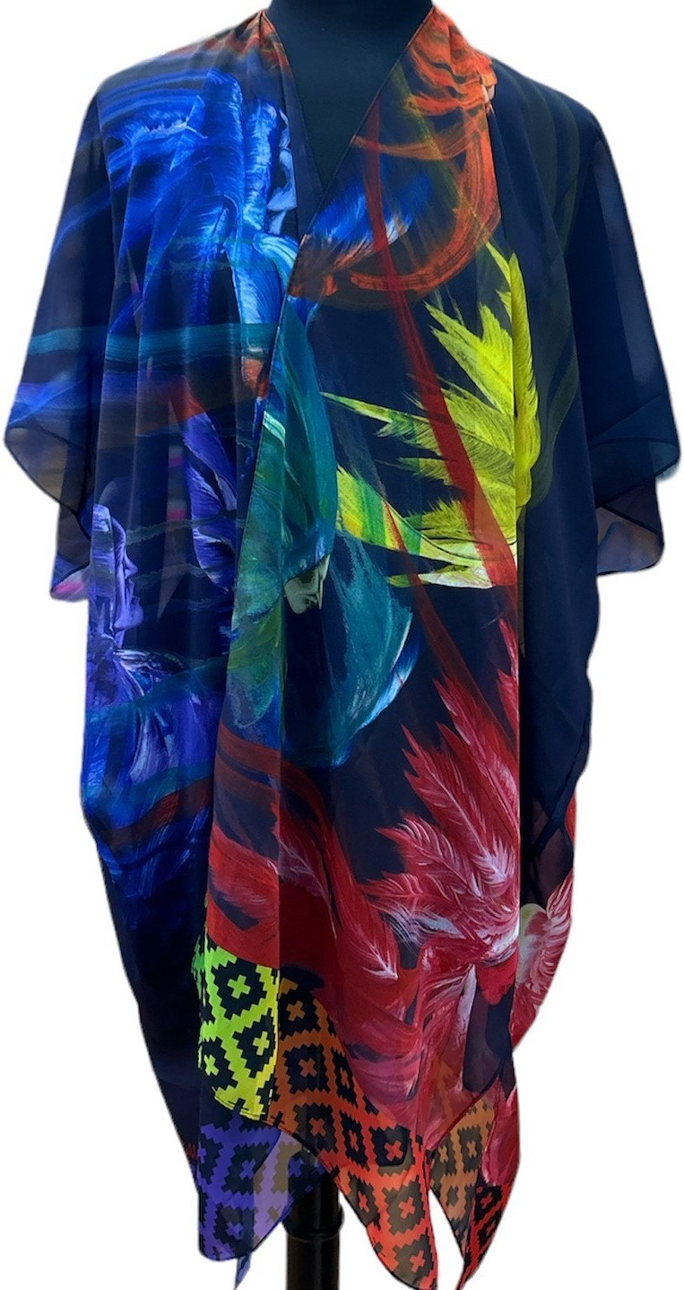 RAINBOW WARRIORS SHEER JACKET