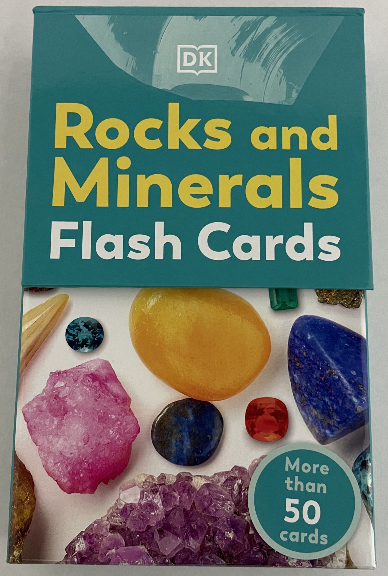 ROCKS & MINERALS FLASH CARDS FRONT