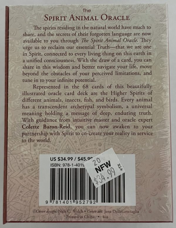 SPIRIT ANIMAL ORACLE BACK