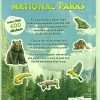 STICKER ENCYCLOPEDIA NATIONAL PARKS BACK