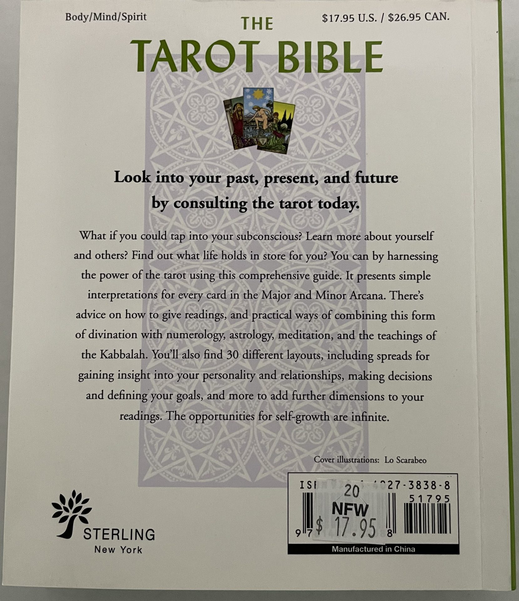 TAROT BIBLE BACK