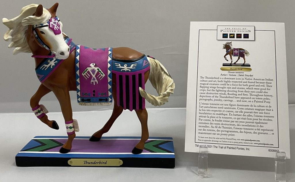 TRAIL OF THE PAINTED PONIES THUNDERBIRD Driftstone Pueblo Retail