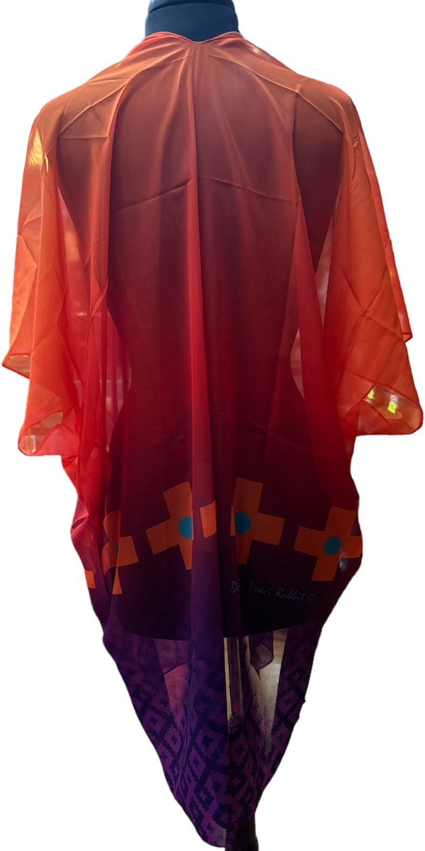 UNBROKEN FRIENDSHIP SHEER JACKET BACK