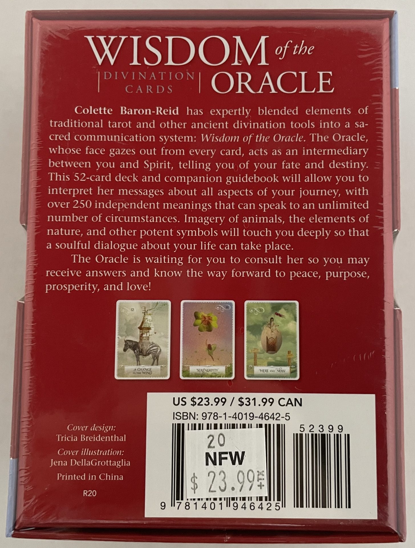 WISDOM OF ORACLE BACK