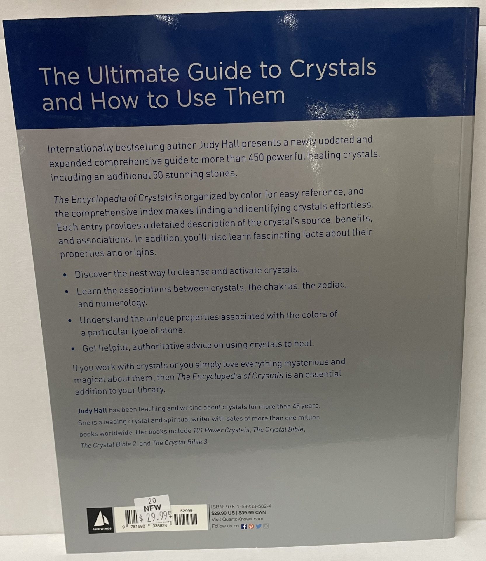 ENCYCLOPEDIA OF CRYSTALS BACK