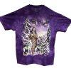 Eyes Native Woman with Wolves-1013200568