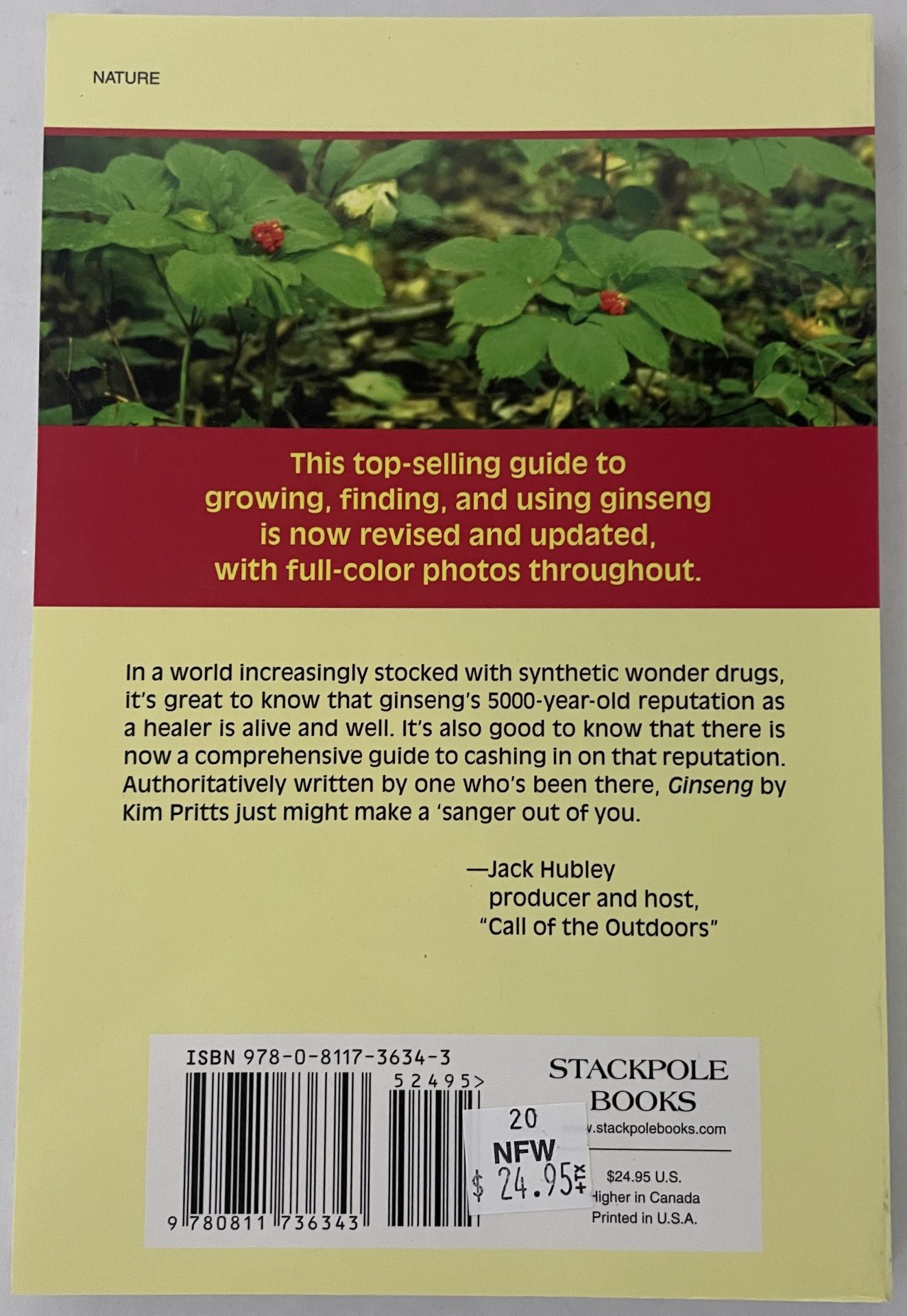 GINSENG 2ND EDITION BACK