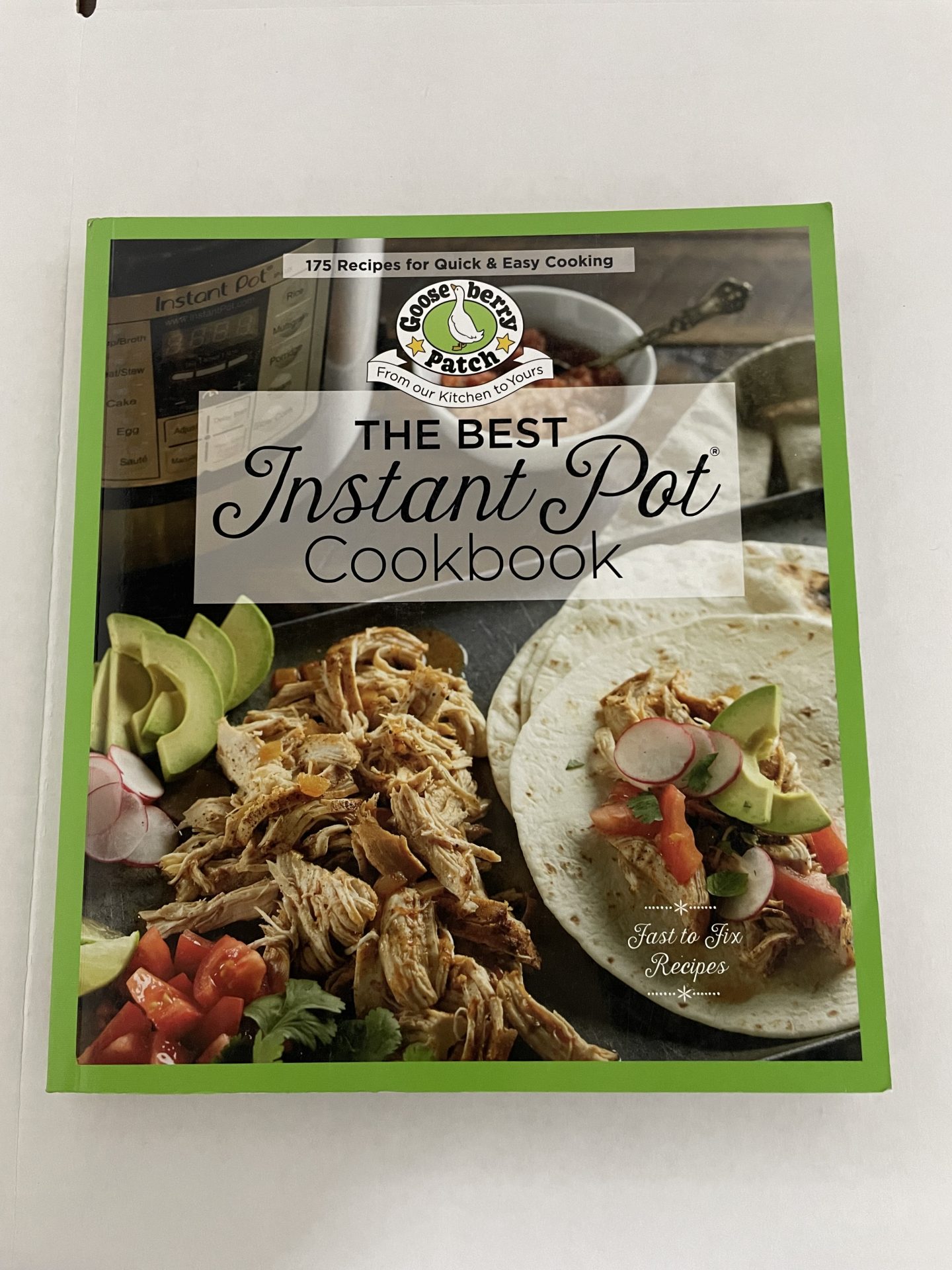 best instant pot cookbook front