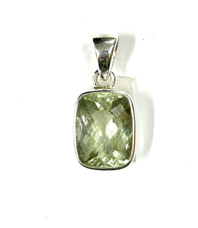 FACETED GREEN AMETHYST 1