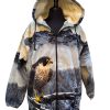 full zip plush sherpa w hood falcon